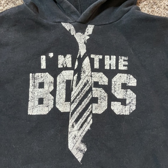 I’m the boss hoodie kids size L 10/12 - Picture 2 of 4
